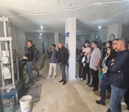 Zemin Mekanigi-II dersi kapsamında ​Doğu Zemin ve Yapı laboratuvarına  teknik...