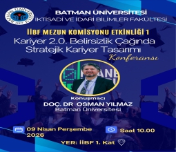 Birim Mezun Komisyonu Konferans Etkinliği...