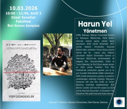 Sinema ve Televizyon Bölümü Mart–Nisan 2026 Etkinlikleri...
