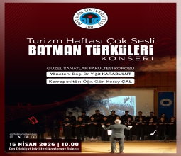Müzik Bölümü Nisan–Mayıs Ayı Etkinlik Programı...