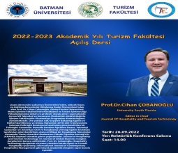 Güney Florida Üniversitesi Muma İşletme Fakültesi Konaklama ve Turizm İşletmeciliği Yüksekokulu...