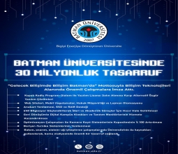 Üniversitemiz, “Gelecek Bilişimde Bilişim Batman’da” Mottosuyla Etkin, Verimli ve Adından Söz...