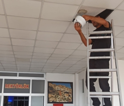 Merkez Kampüs Rektörlük Binası ve Ağız Diş Sağlığı Araştırma Merkezi Kamera...