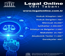 Legal Online Hukuk Veritabanı 27 Aralık 2024 tarihine kadar deneme erişimine...