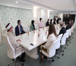 ​Sayın Rektörümüz Prof. Dr. İdris Demir, öğrencilerimizle birlikte Diyanet İşleri Başkanı...