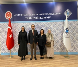 Üniversitemiz Akademisyenlerinden Türk Dil Kurumu ve Türk Tarih Kurumuna Ziyaret ...