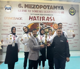 Üniversitemiz Gastronomi ve Mutfak Sanatları Bölümünden Kupa Başarısı...