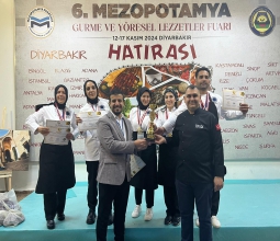 Üniversitemiz Gastronomi ve Mutfak Sanatları Bölümünden Kupa Başarısı...