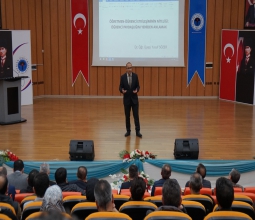 Üniversitemizden Okul Müdürü ve Öğretmenlere 24 Kasım Öğretmenler Günü Konferansı ...