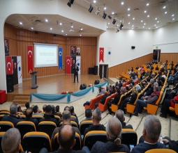 Üniversitemizden Okul Müdürü ve Öğretmenlere 24 Kasım Öğretmenler Günü Konferansı ...