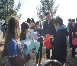 Ortaokul Öğrencilerinden El Emeği Göz Nuru Kuş Yuvaları ...