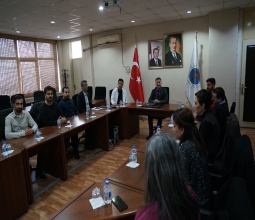 Rektör Prof. Dr. İdris Demir, Diş Hekimliği Fakültesi Akademik Kurul Toplantısına...