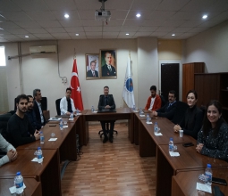 Rektör Prof. Dr. İdris Demir, Diş Hekimliği Fakültesi Akademik Kurul Toplantısına...