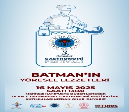 Üniversitemizde 3. Gastronomi Festivali Heyecanı...