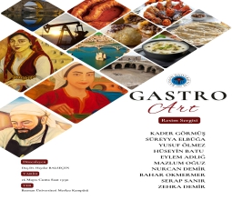 Üniversitemizde Gastronomi Temalı Resim Sergisi ...