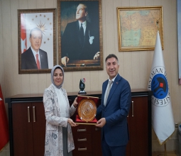 Rtük Strateji Geliştirme Dairesi Başkanı’ndan Rektör Prof. Dr. İdris Demir’e Ziyaret...