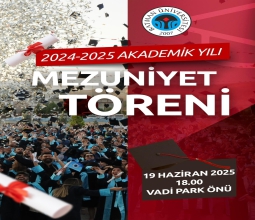 Üniversitemizde Mezuniyet Heyecanı...