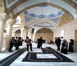 Üniversite Camii Avlusunda Robotik Kodlama ...