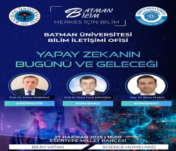 Üniversitemiz Akademisyenleri Esentepe Millet Bahçesinde Yapay Zekayı Anlatacak...