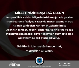 MİLLETİMİZİN BAŞI SAĞ OLSUN...