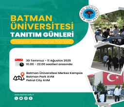 Üniversite Tanıtım Günleri Başlıyor...