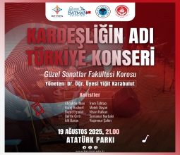 Üniversitemizden Kardeşliğin Adı Türkiye Konseri...