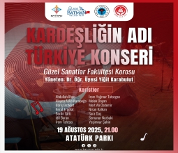 Üniversitemizden Kardeşliğin Adı Türkiye Konseri...