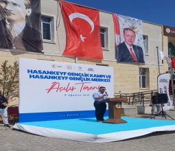 Üniversitemiz Rektörü Prof. Dr. İdris Demir, Hasankeyf Gençlik Kampı ve Gençlik...