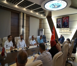 Rektör Prof. Dr. İdris Demir Sağlık Bilimleri Fakültesi Akademik Kurul Toplantısına...