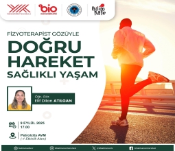 Üniversitemizden Doğru Hareket, Sağlıklı Yaşam Etkinliğine Davet...