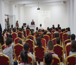 Rektör Prof. Dr. İdris Demir Hüseyin Özay İlkokulu Öğrencileriyle Buluştu...