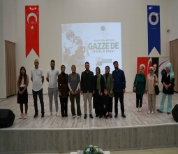 Üniversitemizde “Ateş Altında Bir Tarih: Gazze’de İnsanlık Dramı” Konferansı Düzenlendi...