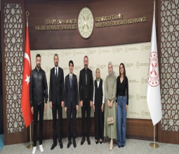 Hazine ve Maliye Bakan Yardımcısı Zekeriya Kaya, Üniversitemiz Öğrencilerini Makamına Kabul...