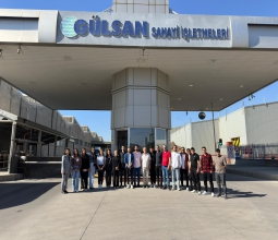 Üniversitemiz Öğrencileri Gaziantep’te Sanayi Tesislerini İnceledi...