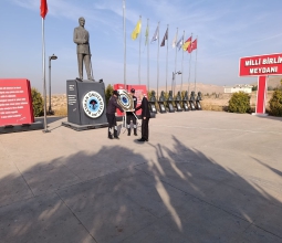 Üniversitemizde 10 Kasım Atatürk’ü Anma Töreni Düzenlendi...