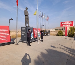 Üniversitemizde 10 Kasım Atatürk’ü Anma Töreni Düzenlendi...