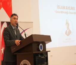 Üniversitemizde “Önce Ben Değil, Önce Sen” Konferansı Düzenlendi...