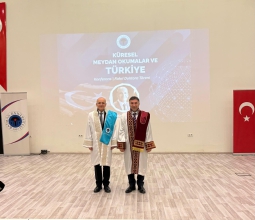 Üniversitemiz Senatosundan Bakan Mehmet Şimşek’e Fahri Doktora Ünvanı...