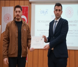 Sanal Ortam Atölyesi Projesi Sertifika Töreniyle Tamamlandı...