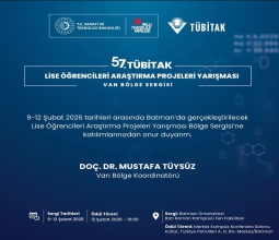  Üniversitemizde TÜBİTAK Lise Proje Yarışması Heyecanı...