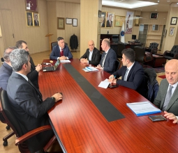 Üniversitemiz ile DİKA Arasında Proje Değerlendirme Toplantısı Gerçekleştirildi...