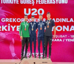 Üniversitemiz Öğrencileri Türkiye Güreş Şampiyonasında Önemli Başarıya İmza Attı...