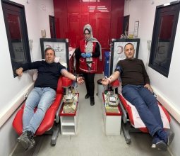 Üniversitemiz Akademisyenlerinden Kan Bağışına Destek...