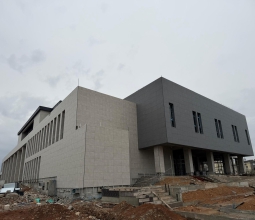 Diş Hekimliği Fakültesi Hastanesi İnşaatında Çalışmalar Hız Kesmeden Devam Ediyor...