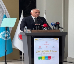 Üniversitemiz Rektörü Prof. Dr. İdris Demir, Ziya Gökalp’in Eserinin Tanıtım Toplantısına...