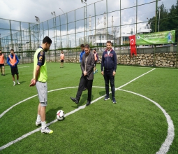 Üniversitemiz Öğrenciler Arası Futbol Turnuvası Başladı...