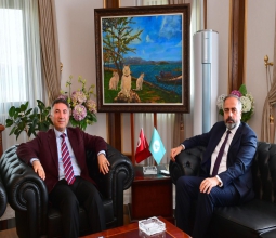 Rektörümüz Prof. Dr. İdris Demir’den Van Yüzüncü Yıl Üniversitesi Rektörü Prof....