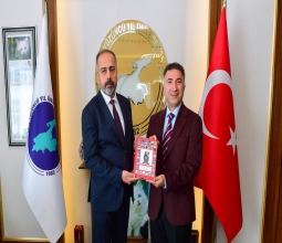 Rektörümüz Prof. Dr. İdris Demir’den Van Yüzüncü Yıl Üniversitesi Rektörü Prof....