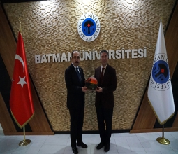 Türk Tarih Kurumu Başkanı Prof. Dr. Yüksel Özgen’den Rektörümüz Prof. Dr....