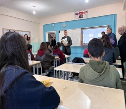 Rektörümüz Prof. Dr. Demir, Bıçakçı Köyü’nde  Ortaokul Öğrencileriyle Bir Araya...